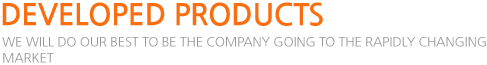 Developed Products